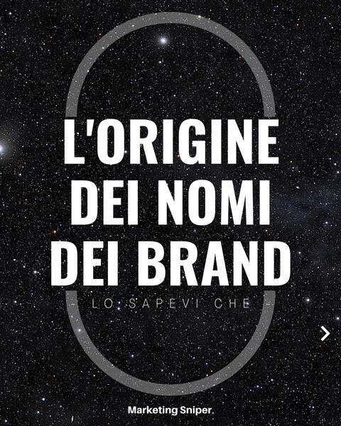 L'origine dei nomi dei brand
